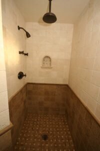Bathroom remodeling and tile project by Culligan Construction