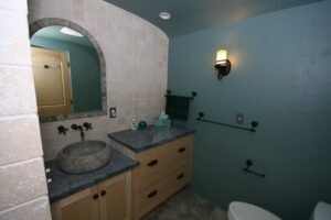 Bathroom remodeling and tile project by Culligan Construction