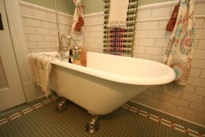 Bathroom remodeling and tile project by Culligan Construction