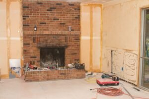 Culligan Construction project in progress