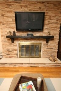Finished living space project by Culligan Construction